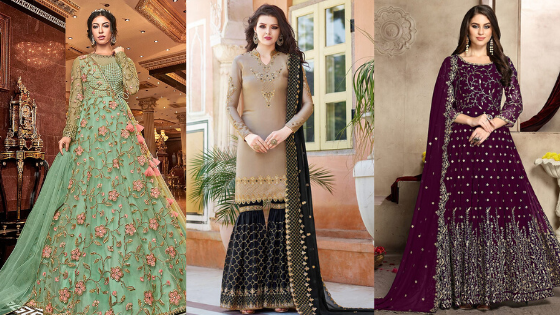 Latest Pakistani Designer Wedding Anarkali Salwar Suit at Rs 3999 |  Designer Anarkali Suit in Surat | ID: 21649184088